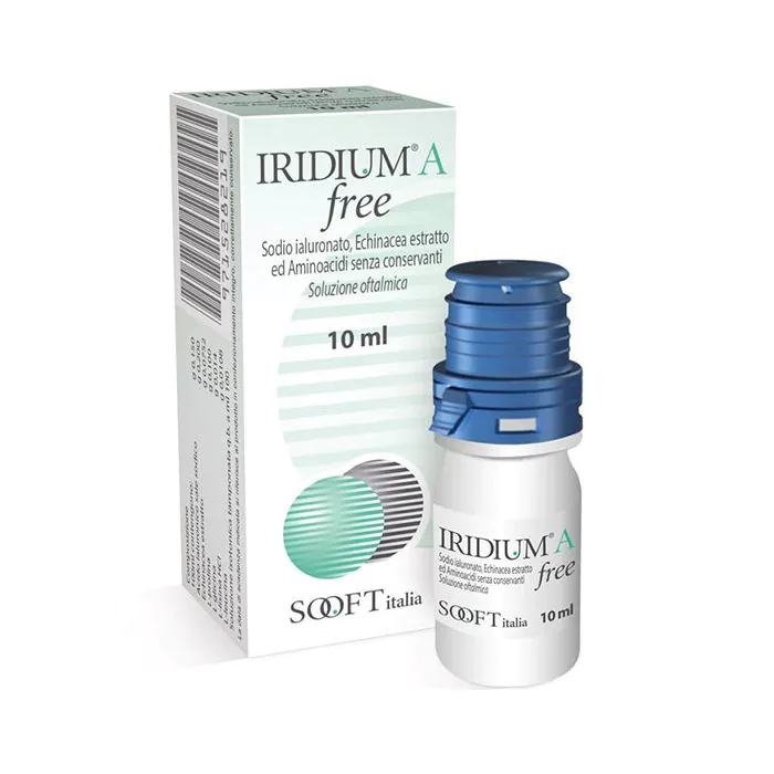 Iridium a free collirio multidose 10 ml Iridium a free collirio multidose 10 ml