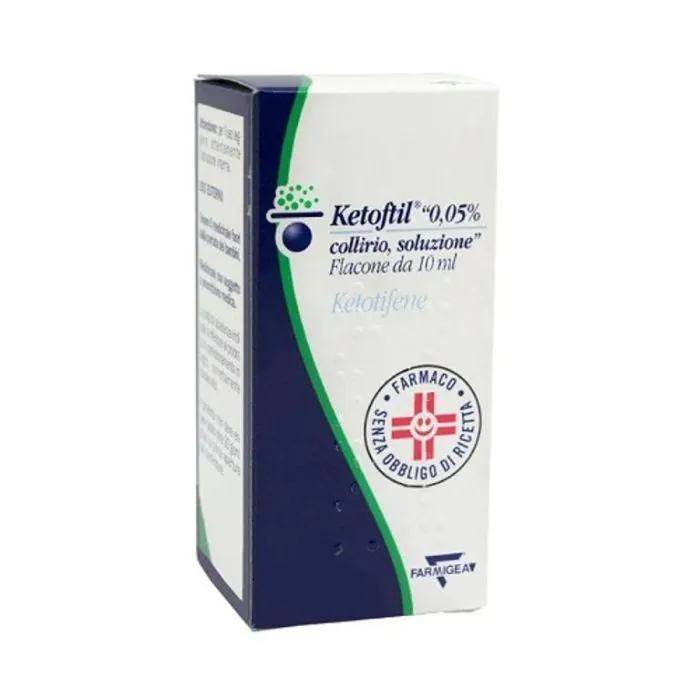 Ketoftil collirio flacone 10 ml 0,5 mg/ml Ketoftil collirio flacone 10 ml 0,5 mg/ml