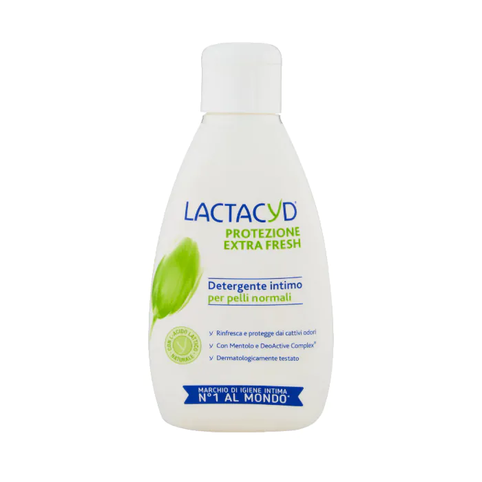 Lactacyd Detergente Intimo Protezione Extra Fresh 200 ml Lactacyd Detergente Intimo Protezione Extra Fresh 200 ml