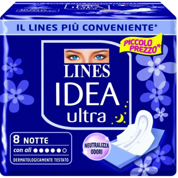 Lines Idea Ultra Notte Ali 8 Pezzi Lines Idea Ultra Notte Ali 8 Pezzi