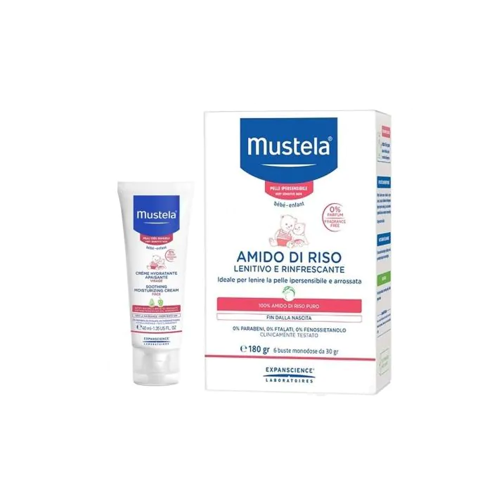 Mustela amido di riso 180 grammi Mustela amido di riso 180 grammi