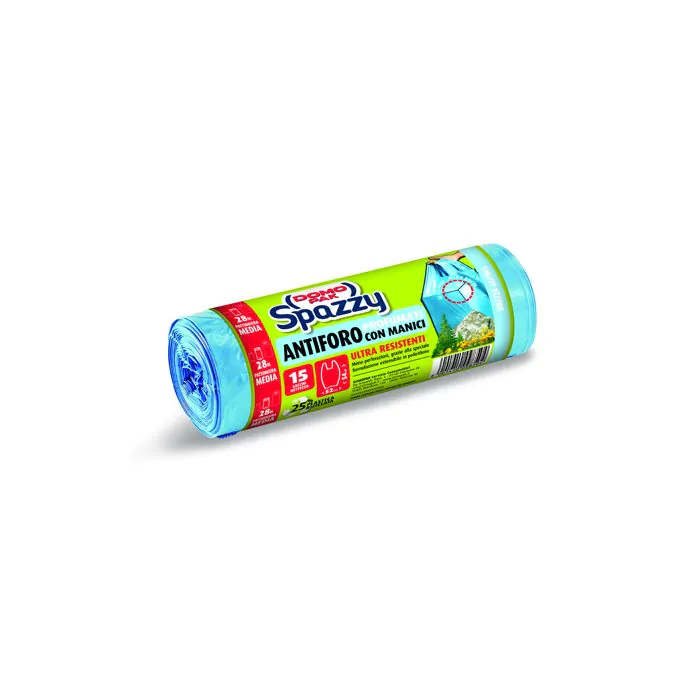 DOMOPAK - Spazzy - 15 Sacchi Nettezza Antiforo Brezza Alpina 42 X 54 Cm DOMOPAK - Spazzy - 15 Sacchi Nettezza Antiforo Brezza Alpina 42 X 54 Cm