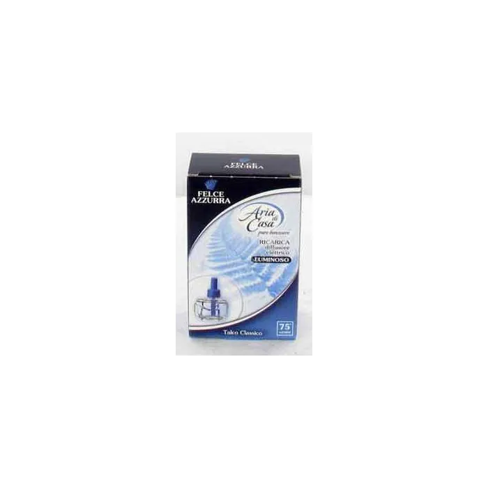FELCE AZZURRA - Deodorante Per Ambiente Diffusore Elettrico Luminoso Ricarica Talco Classico FELCE AZZURRA - Deodorante Per Ambiente Diffusore Elettrico Luminoso Ricarica Talco Classico
