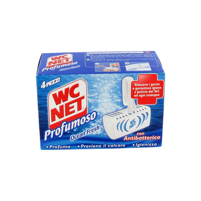 WC NET TAVOLETTA SOLIDA 4PEZZI OCEAN FRESH WC NET TAVOLETTA SOLIDA 4PEZZI OCEAN FRESH