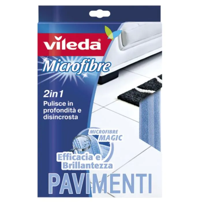 VILEDA - Microfibre Pavimenti - Panno Per La Pulizia Dei Pavimenti VILEDA - Microfibre Pavimenti - Panno Per La Pulizia Dei Pavimenti