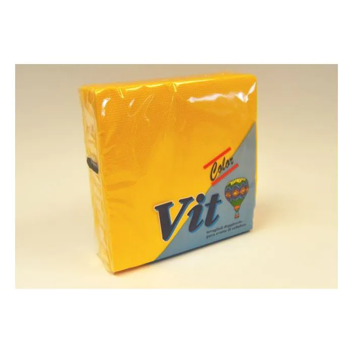 VIT TOVAGLIOLI 33X33 25PEZZI GIALLI VIT TOVAGLIOLI 33X33 25PEZZI GIALLI