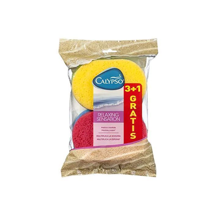 SPONTEX SPUGNA CALYPSO SENSATION 4PEZZI -019 SPONTEX SPUGNA CALYPSO SENSATION 4PEZZI -019