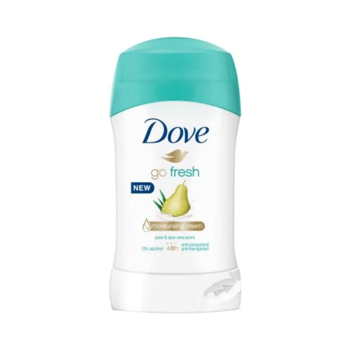 DOVE - Go Fresh - Deodorante Antitraspirante Pera e Aloe Vera 40 ml Stick DOVE - Go Fresh - Deodorante Antitraspirante Pera e Aloe Vera 40 ml Stick