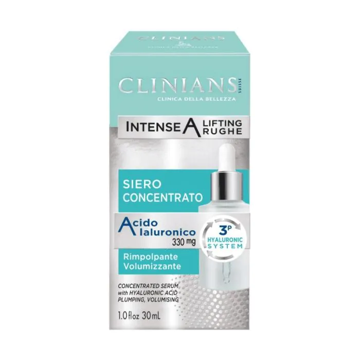 Clinians - Intense A Lifting Rughe - Siero concentrato con acido ialuronico 30 ml