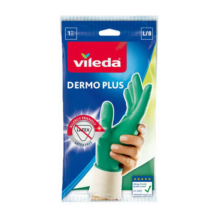 VILEDA - Dermo Plus - Guanti In Nitrile - Taglia L