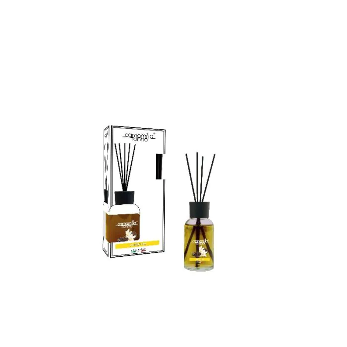 CAMOMILLA TORINO - Vaniglia - Diffusore Per Ambienti A Bastoncini 30 Ml CAMOMILLA TORINO - Vaniglia - Diffusore Per Ambienti A Bastoncini 30 Ml