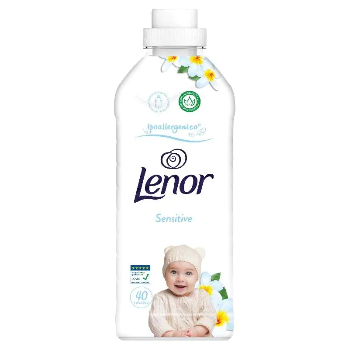 LENOR - Sensitive - Ammorbidente 40 Lavaggi 840 Ml LENOR - Sensitive - Ammorbidente 40 Lavaggi 840 Ml