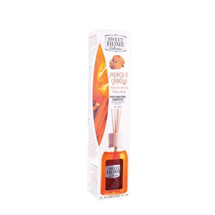 SWEET HOME - Profumatore Per Ambiente Arancia E Cannella 100 Ml SWEET HOME - Profumatore Per Ambiente Arancia E Cannella 100 Ml