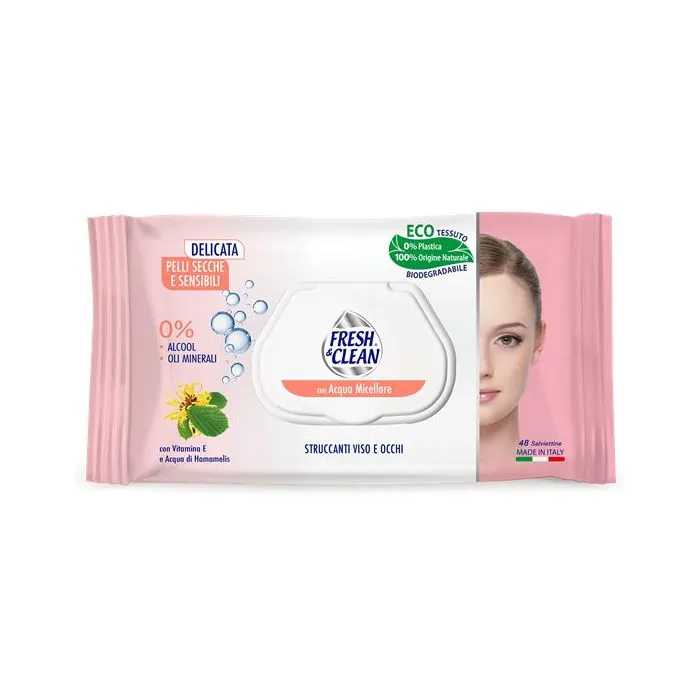 FRESH&CLEAN SALVIETTE STRUCCANTI X48 P SENS FRESH&CLEAN SALVIETTE STRUCCANTI X48 P SENS