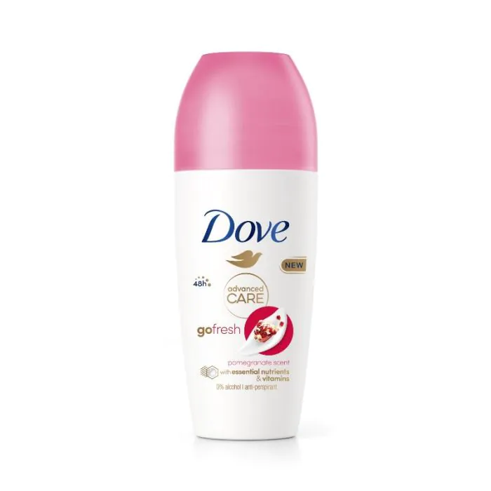 DOVE - Advanced Care Go Fresh Pomegranate - Deodorante Roll-On 50 ml DOVE - Advanced Care Go Fresh Pomegranate - Deodorante Roll-On 50 ml