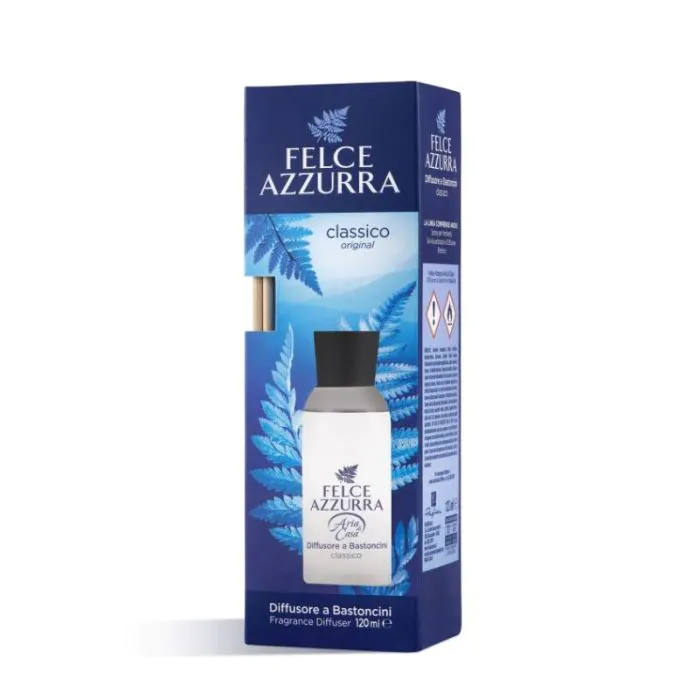 FELCE AZZURRA - Classico - Deodorante Per Ambiente Diffusore A Bastoncini 120 Ml FELCE AZZURRA - Classico - Deodorante Per Ambiente Diffusore A Bastoncini 120 Ml