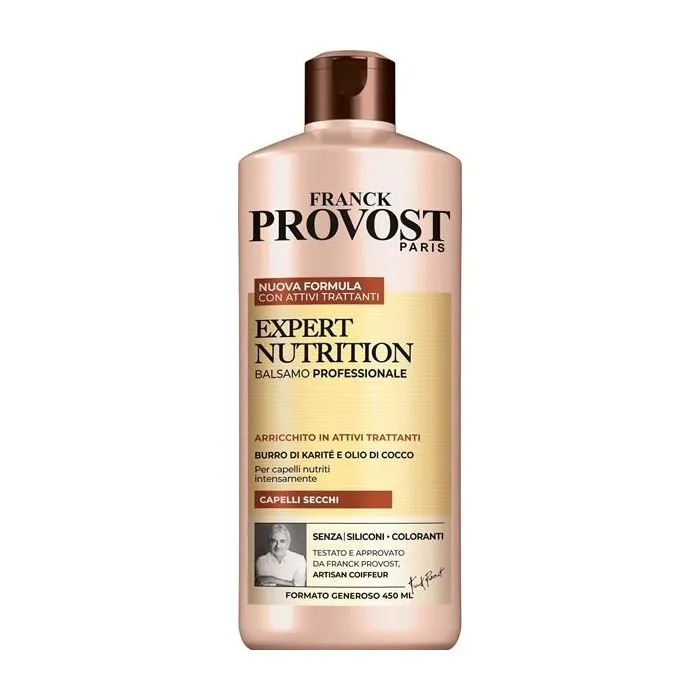 FRANCK PROVOST - Expert Nutrition - Balsamo professionale per capelli secchi 450 Ml