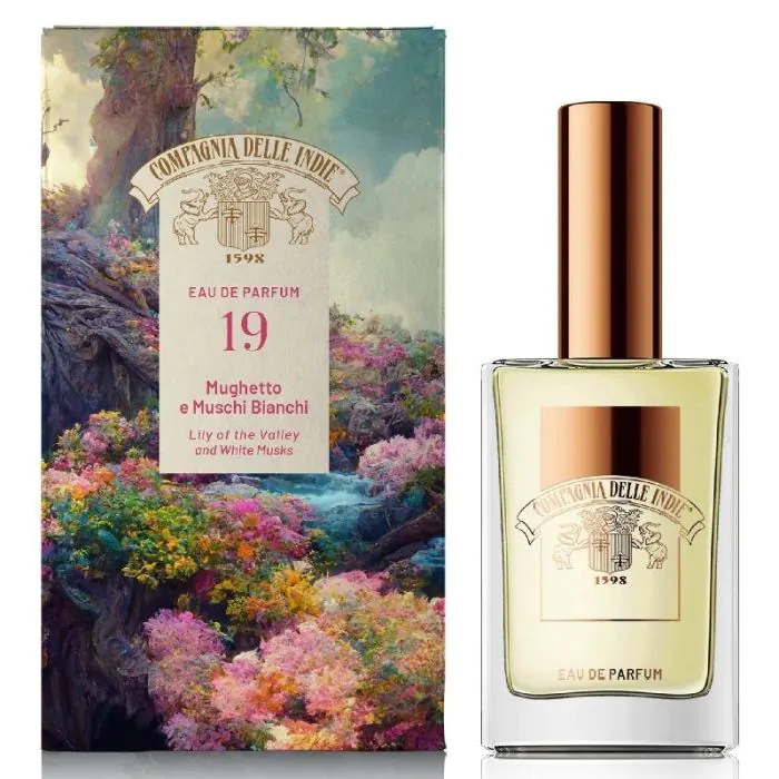 COMPAGNIA DELLE INDIE - 19 Mughetto E Muschi Bianchi - Eau De Parfum Donna 75 Ml Vapo COMPAGNIA DELLE INDIE - 19 Mughetto E Muschi Bianchi - Eau De Parfum Donna 75 Ml Vapo