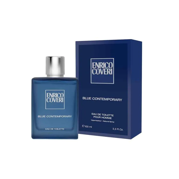 ENRICO COVERI - Blue Contemporary - Eau De Toilette Uomo 100 Ml Vapo ENRICO COVERI - Blue Contemporary - Eau De Toilette Uomo 100 Ml Vapo