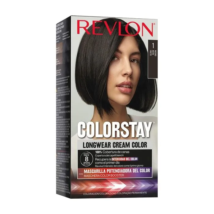 Revlon - Colorstay Longwear Cream Color - Tinta Per Capelli N.1 Revlon - Colorstay Longwear Cream Color - Tinta Per Capelli N.1