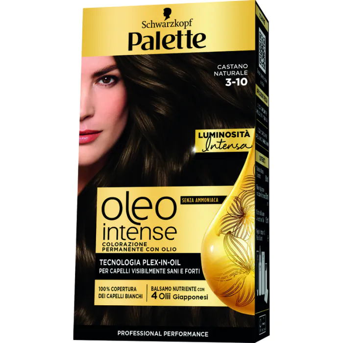 PALETTE - Oleo Intense - Colorazione Permanente Con Olio N.3-10 Castano Naturale PALETTE - Oleo Intense - Colorazione Permanente Con Olio N.3-10 Castano Naturale