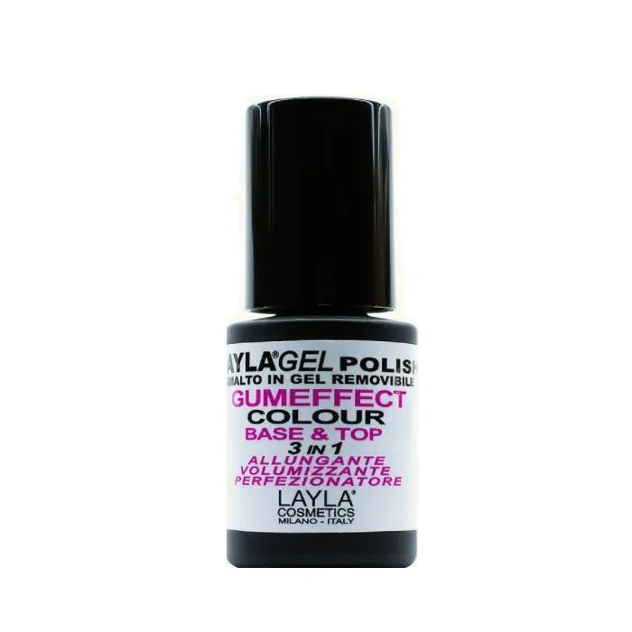 LAYLA - Layba Gumeffect Colour - Smalto Gel N. 9 Naughty LAYLA - Layba Gumeffect Colour - Smalto Gel N. 9 Naughty