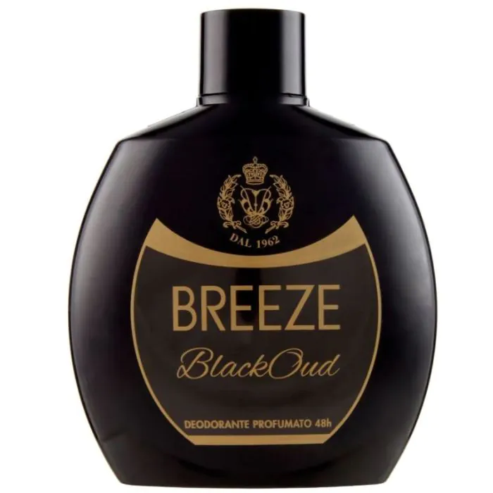 BREEZE - BlackOud - Deodorante Squeeze 100 ml BREEZE - BlackOud - Deodorante Squeeze 100 ml