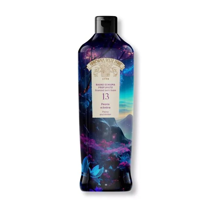 COMPAGNIA DELLE INDIE - 13 Peonia e Ambra - Bagno Schiuma Profumato 500 Ml