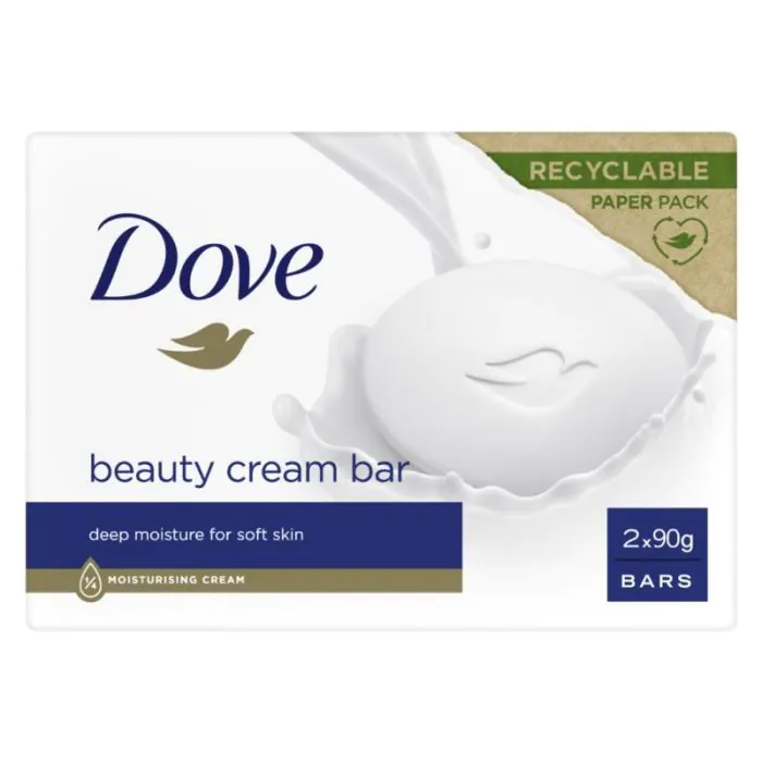 DOVE - Beauty Cream Bar Original - Sapone Solido 2 X 90 G
