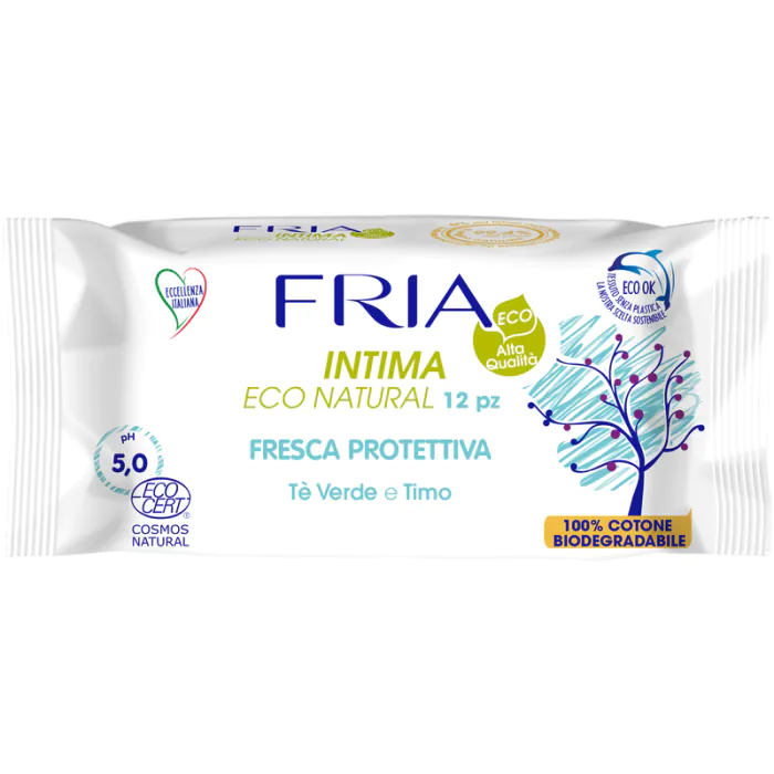 Fria Eco Intima Eco Natural Fresca Protettiva 12 Pezzi