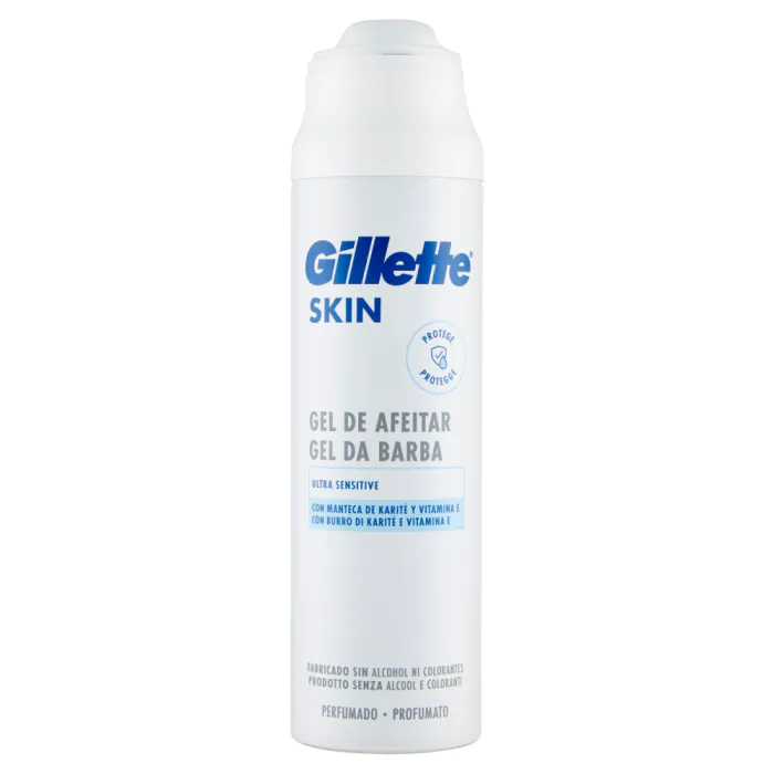 GILLETTE SKIN U.SENS GEL BARBA 200 GILLETTE SKIN U.SENS GEL BARBA 200