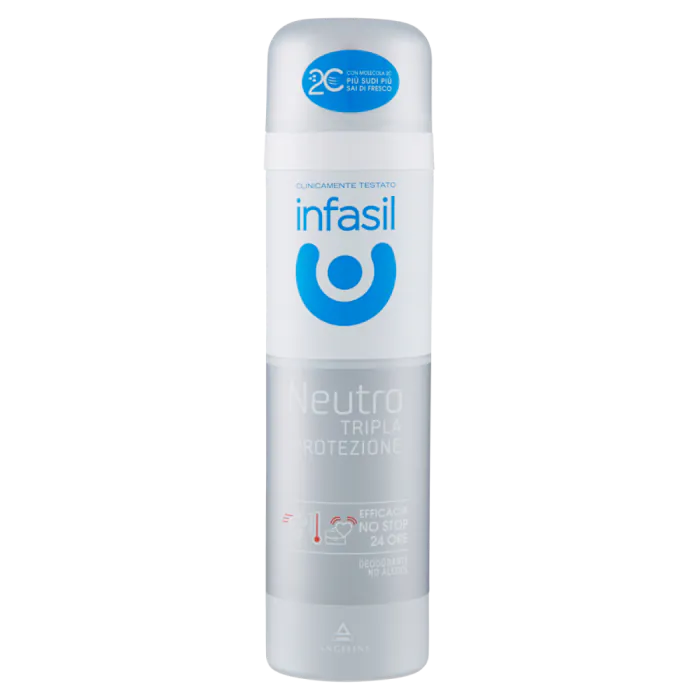 INFASIL - neutro tripla protezione - deodorante spray 150 ml INFASIL - neutro tripla protezione - deodorante spray 150 ml