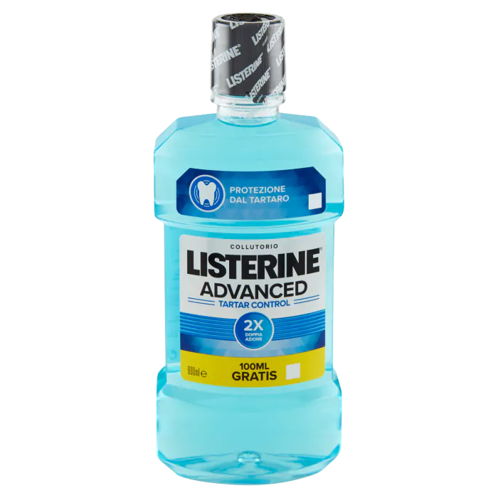 LISTERINE NEW ADVANCE T/C 600 ML LISTERINE NEW ADVANCE T/C 600 ML