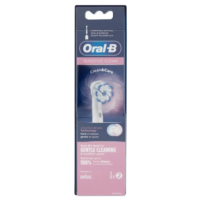 ORAL B SPAZZOLINO ELETTRICO RICARICA 2PEZZI  SENSITIVE