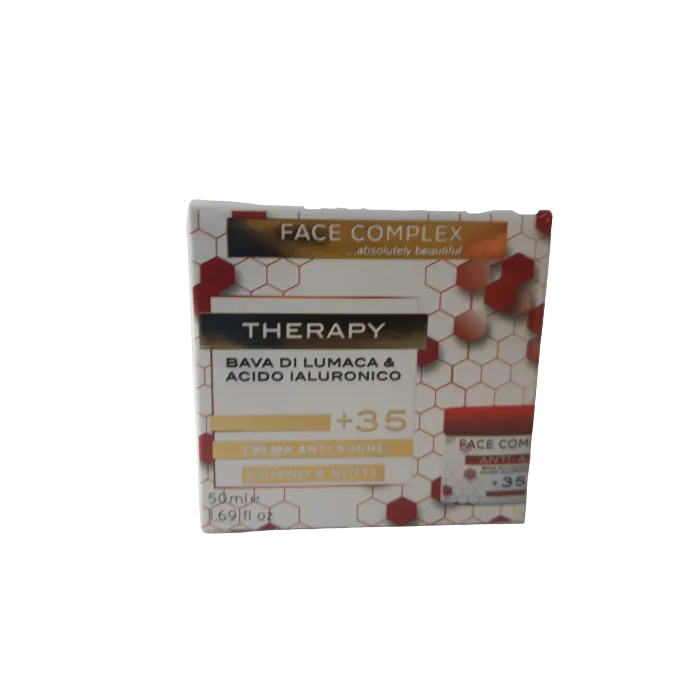 FACE COMPLEX - Therapy Bava di lumaca & Acido Ialuronico 35+ - Crema anti rughe 50 ml