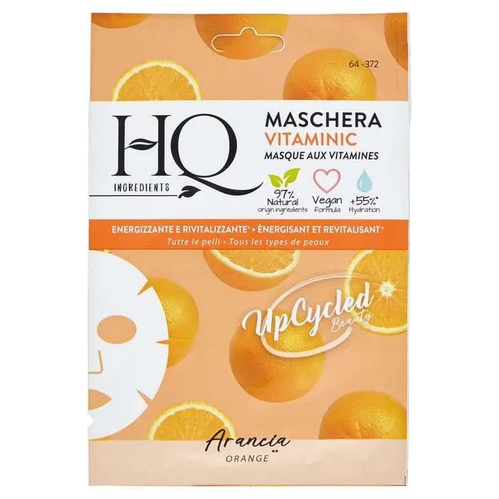 HQ - Maschera viso Vitaminic Arancia HQ - Maschera viso Vitaminic Arancia