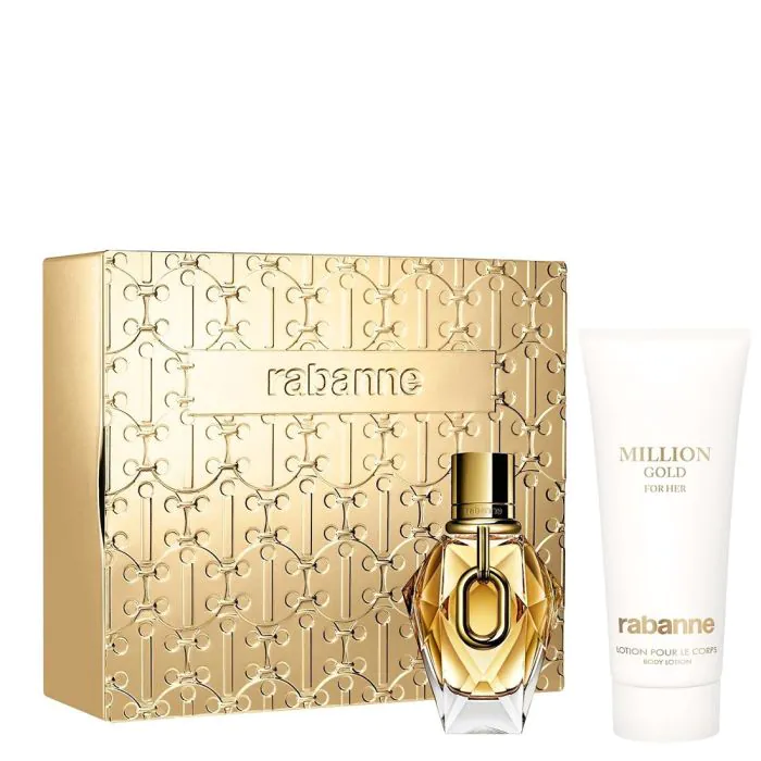 PACO RABANNE - Cofanetto Million Gold For Her - Edp Donna 50 Ml + Body Lotion 100 Ml