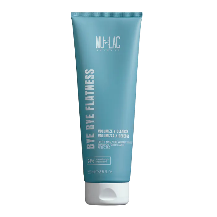MULAC SHAMPOO VOLUME BYE BYE FLAT. MULAC SHAMPOO VOLUME BYE BYE FLAT.