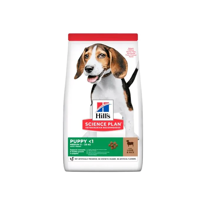 Hill'S Canine Puppy Medium Lamb&Rice 2,5 Kg