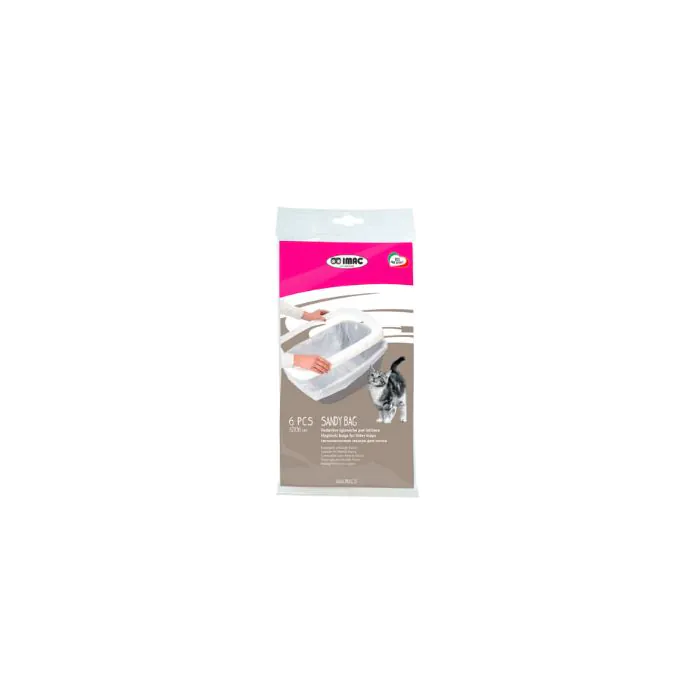 Imac Sacchetti Sandy Trasparente Cf. 6 Pezzi 60X55 Cm Imac Sacchetti Sandy Trasparente Cf. 6 Pezzi 60X55 Cm