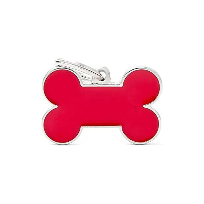 My Family Medaglietta Big Bone Red My Family Medaglietta Big Bone Red