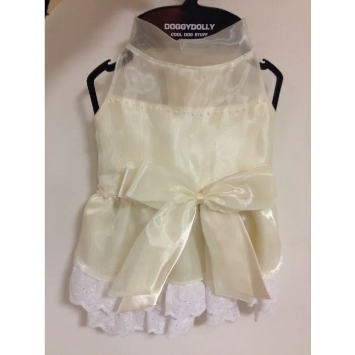 Vestito Cream Da Cerimonia Xlarge