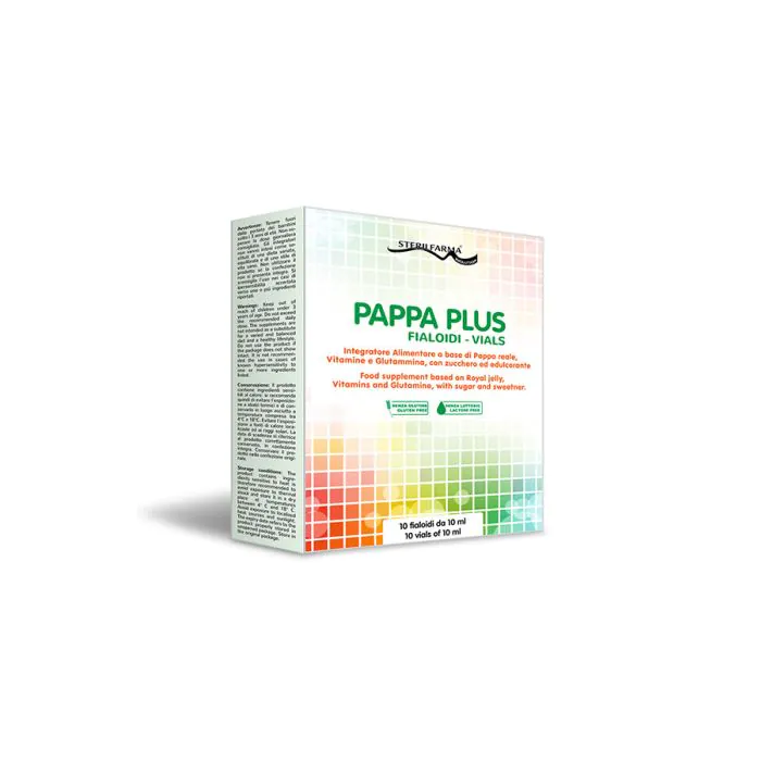Pappa plus 10 fialoidi da 10 ml
