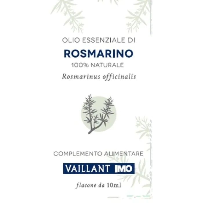 Vaillant rosmarino olio essenziale 10 ml Vaillant rosmarino olio essenziale 10 ml