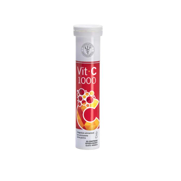 Lfp Vitamina C 1000 Gusto Arancia 20 Compresse Effervescenti Lfp Vitamina C 1000 Gusto Arancia 20 Compresse Effervescenti