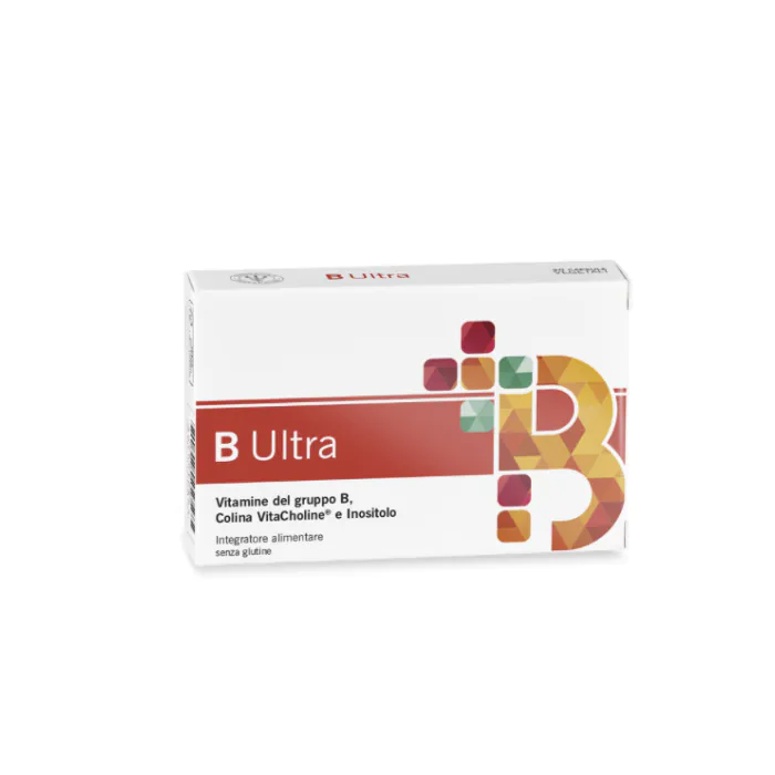 B Ultra Integratore di Vitamine Del Gruppo B 30 Capsule B Ultra Integratore di Vitamine Del Gruppo B 30 Capsule
