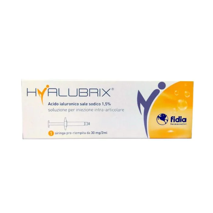 Hyalubrix Siringa Preriempita 30 mg/2 ml Acido Ialuronico Sale Sodico 1,5%