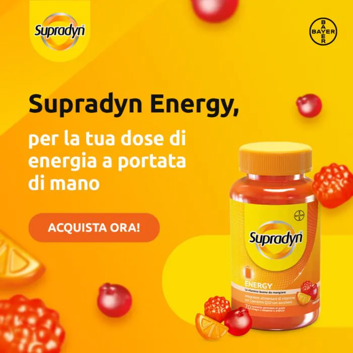 Supradyn Energy Integratore Multivitaminico 70 Caramelle Gommose