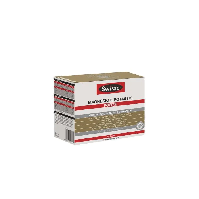 Swisse magnesio e potassio forte 24 bustine Swisse magnesio e potassio forte 24 bustine