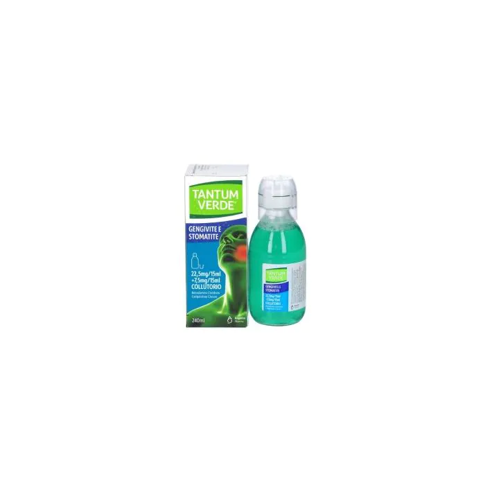 Tantum Verde Bocca Collutorio Benzidamina Cloridrato 240 ml